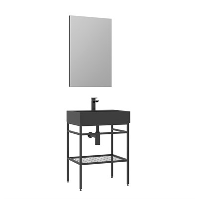 Capetown 60 cm Banyo Dolabı Takımı