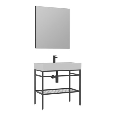 Capetown 80 cm Banyo Dolabı Takımı