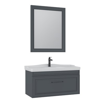 Design 105 cm Banyo Dolabı Takımı