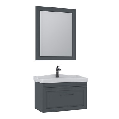 Design 85 cm Banyo Dolabı Takımı