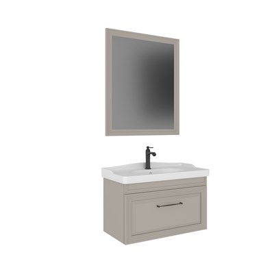 Design 85 cm Banyo Dolabı Takımı