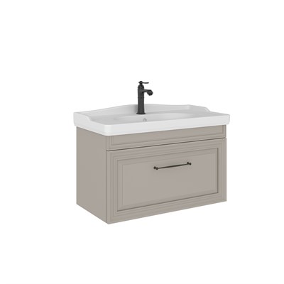 Design 85 cm Lavabolu Banyo Alt Dolabı