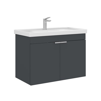 Desna 80 cm Lavabolu Banyo Alt Dolabı