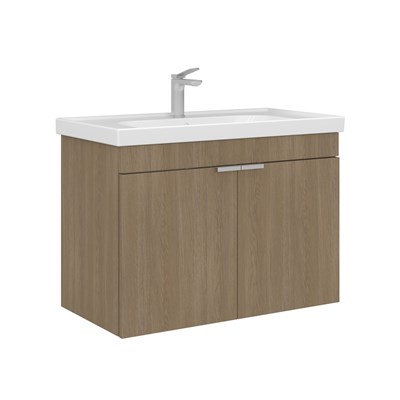 Desna 80 cm Lavabolu Banyo Alt Dolabı