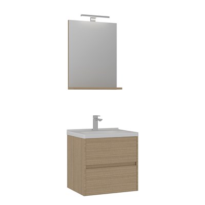 Düden 60 cm Çekmeceli Banyo Dolabı Takımı