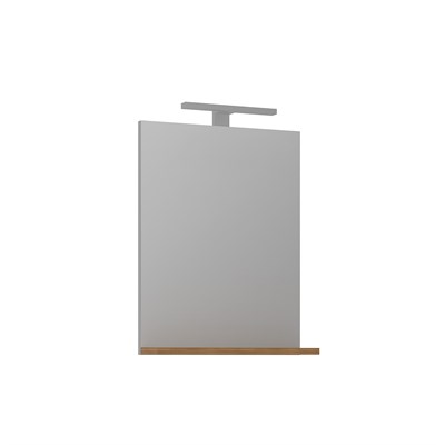 Düden 60 cm Etajerli Banyo Aynası