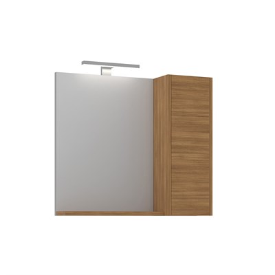 Düden 80 cm Banyo Üst Ayna Dolabı