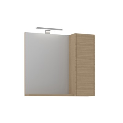 Düden 80 cm Banyo Üst Ayna Dolabı