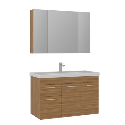 Enez 100 cm Banyo Dolabı Takımı