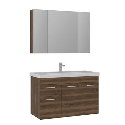 Enez 100 cm Banyo Dolabı Takımı