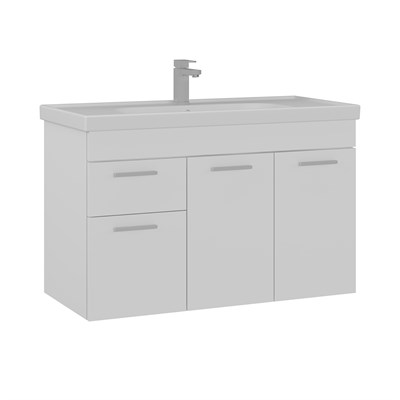 Enez 100 cm Lavabolu Banyo Alt Dolabı