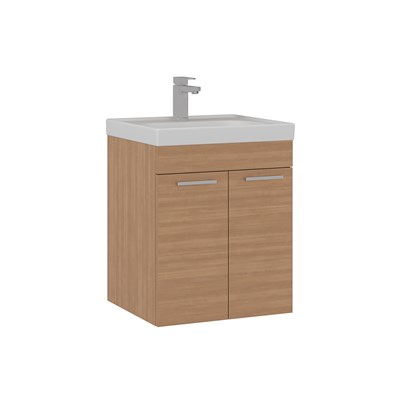 Enez 55 cm Lavabolu Banyo Alt Dolabı