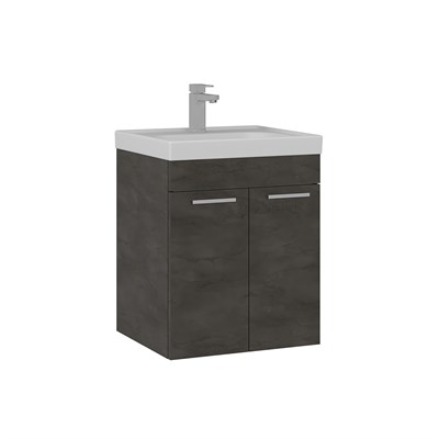Enez 55 cm Lavabolu Banyo Alt Dolabı