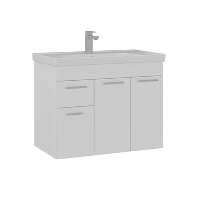 Enez 80 cm Lavabolu Banyo Alt Dolabı