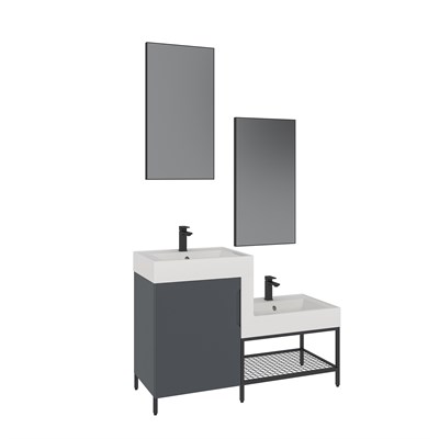 Enna 120 cm Banyo Dolabı Takımı