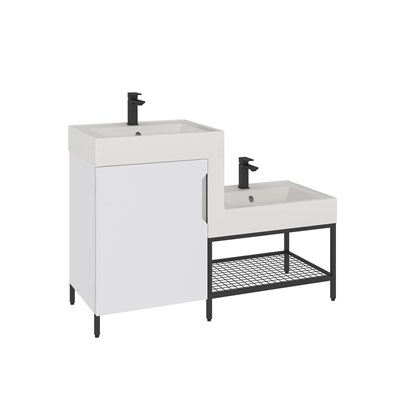 Enna 120 cm Lavabolu Banyo Alt Dolabı
