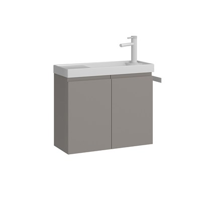 Ferla 60 cm Lavabolu Banyo Alt Dolabı