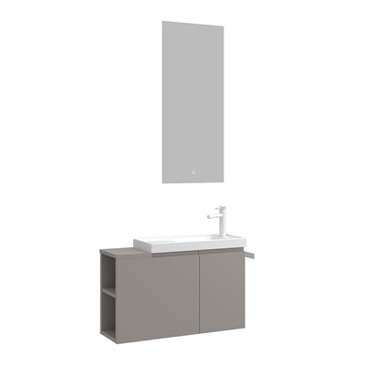 Ferla 80 cm Banyo Dolabı Takımı