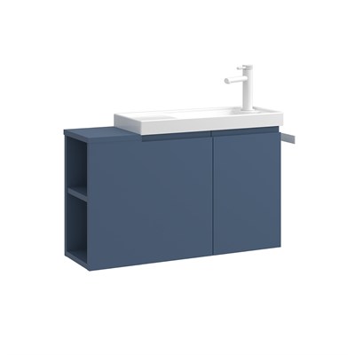 Ferla 80 cm Lavabolu Banyo Alt Dolabı