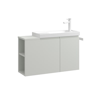 Ferla 80 cm Lavabolu Banyo Alt Dolabı