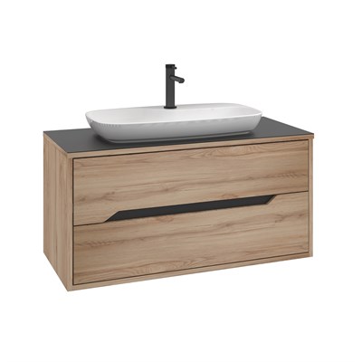 Galia 100 cm Lavabolu Banyo Alt Dolabı