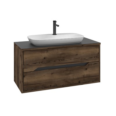 Galia 100 cm Lavabolu Banyo Alt Dolabı