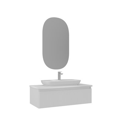 Lentia 100 cm Banyo Dolabı Takımı