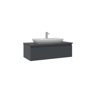 Lentia 100 cm Lavabolu Banyo Alt Dolabı