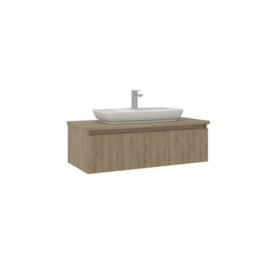 Lentia 100 cm Lavabolu Banyo Alt Dolabı