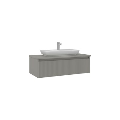 Lentia 100 cm Lavabolu Banyo Alt Dolabı
