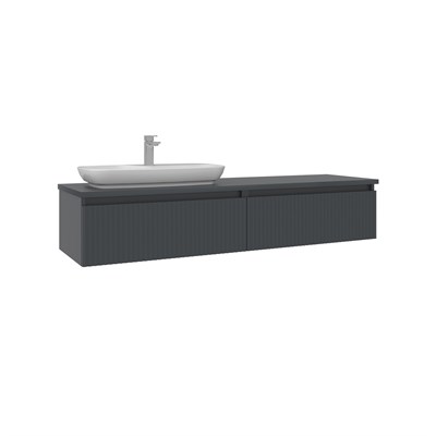 Lentia 160 cm Lavabolu Banyo Alt Dolabı