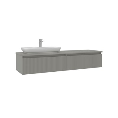 Lentia 160 cm Lavabolu Banyo Alt Dolabı