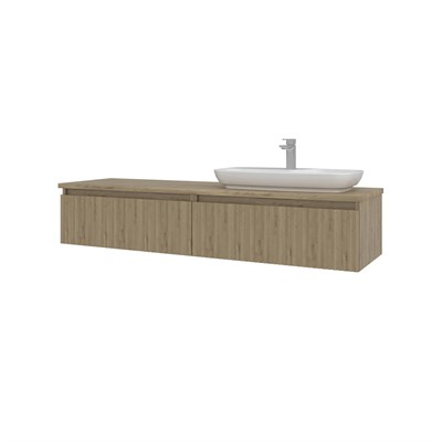 Lentia 160 cm Lavabolu Banyo Alt Dolabı