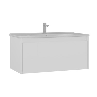 Likya 100 cm Lavabolu Banyo Alt Dolabı