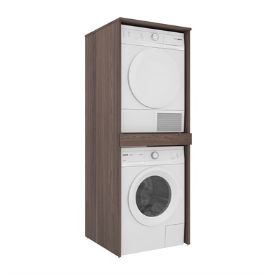 Linfa 70 cm Kapaksız Kurutma ve Çamaşır Makinesi Dolabı Takımı