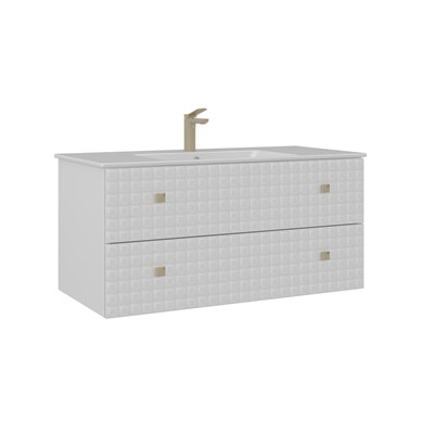 Lipari 100 cm Asma Lavabolu Banyo Alt Dolabı