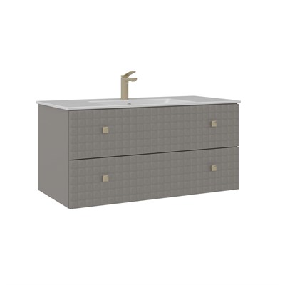 Lipari 100 cm Asma Lavabolu Banyo Alt Dolabı