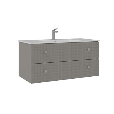Lipari 100 cm Asma Lavabolu Banyo Alt Dolabı