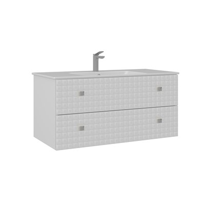 Lipari 100 cm Asma Lavabolu Banyo Alt Dolabı