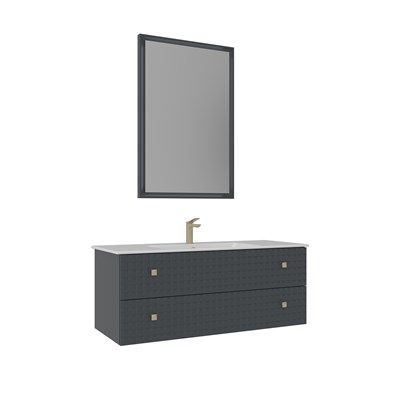 Lipari 120 cm Asma Banyo Dolabı Takımı