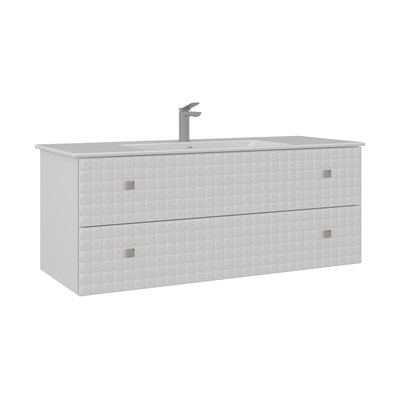 Lipari 120 cm Asma Lavabolu Banyo Alt Dolabı