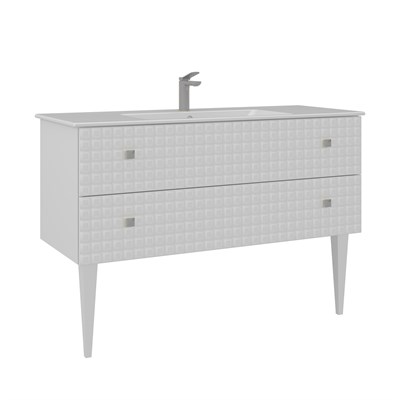 Lipari 120 cm Ayaklı Lavabolu Banyo Alt Dolabı