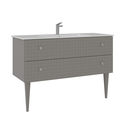 Lipari 120 cm Ayaklı Lavabolu Banyo Alt Dolabı