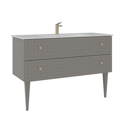Lipari 120 cm Ayaklı Lavabolu Banyo Alt Dolabı