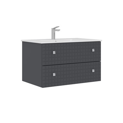 Lipari 80 cm Asma Lavabolu Banyo Alt Dolabı