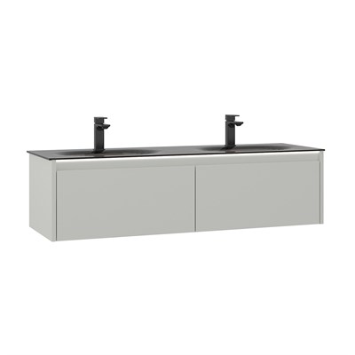 Lisbon 132 cm Lavabolu Banyo Alt Dolabı