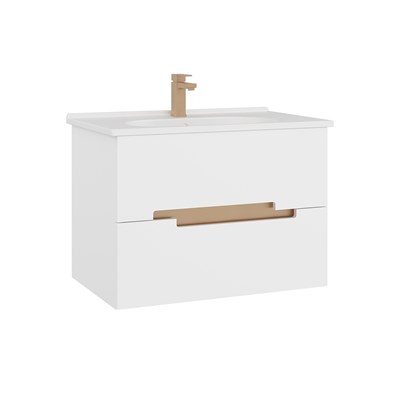 Lodi 80 cm Lavabolu Banyo Alt Dolabı