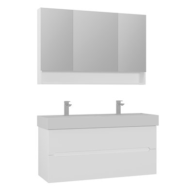 Malta 120 cm Banyo Dolabı Takımı