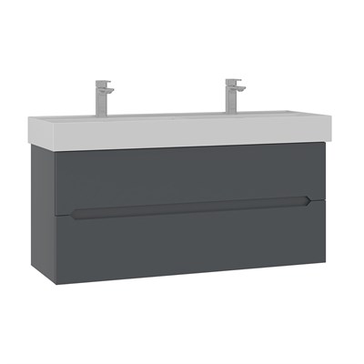 Malta 120 cm Lavabolu Banyo Alt Dolabı