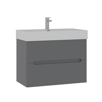 Malta 80 cm Lavabolu Banyo Alt Dolabı